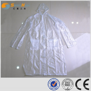 SUNNYHOPE PVC mens raincoat full length